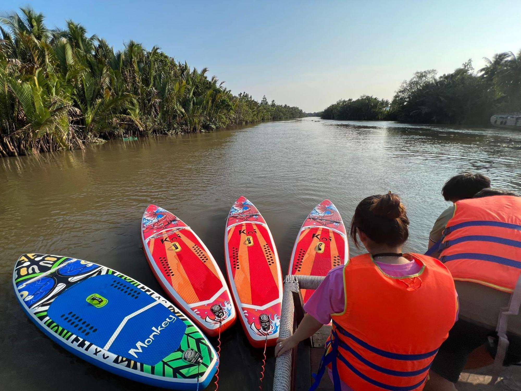 Hide Away Bungalows In Ben Tre City Exterior photo