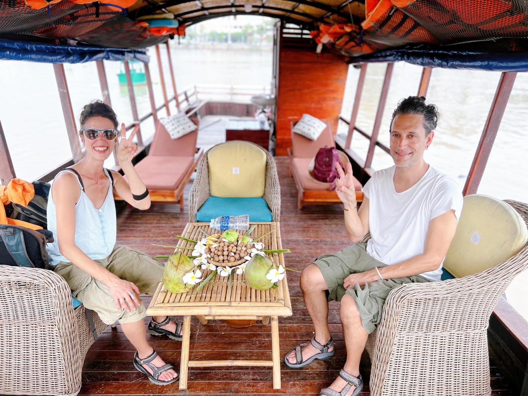 Hide Away Bungalows In Ben Tre City Exterior photo