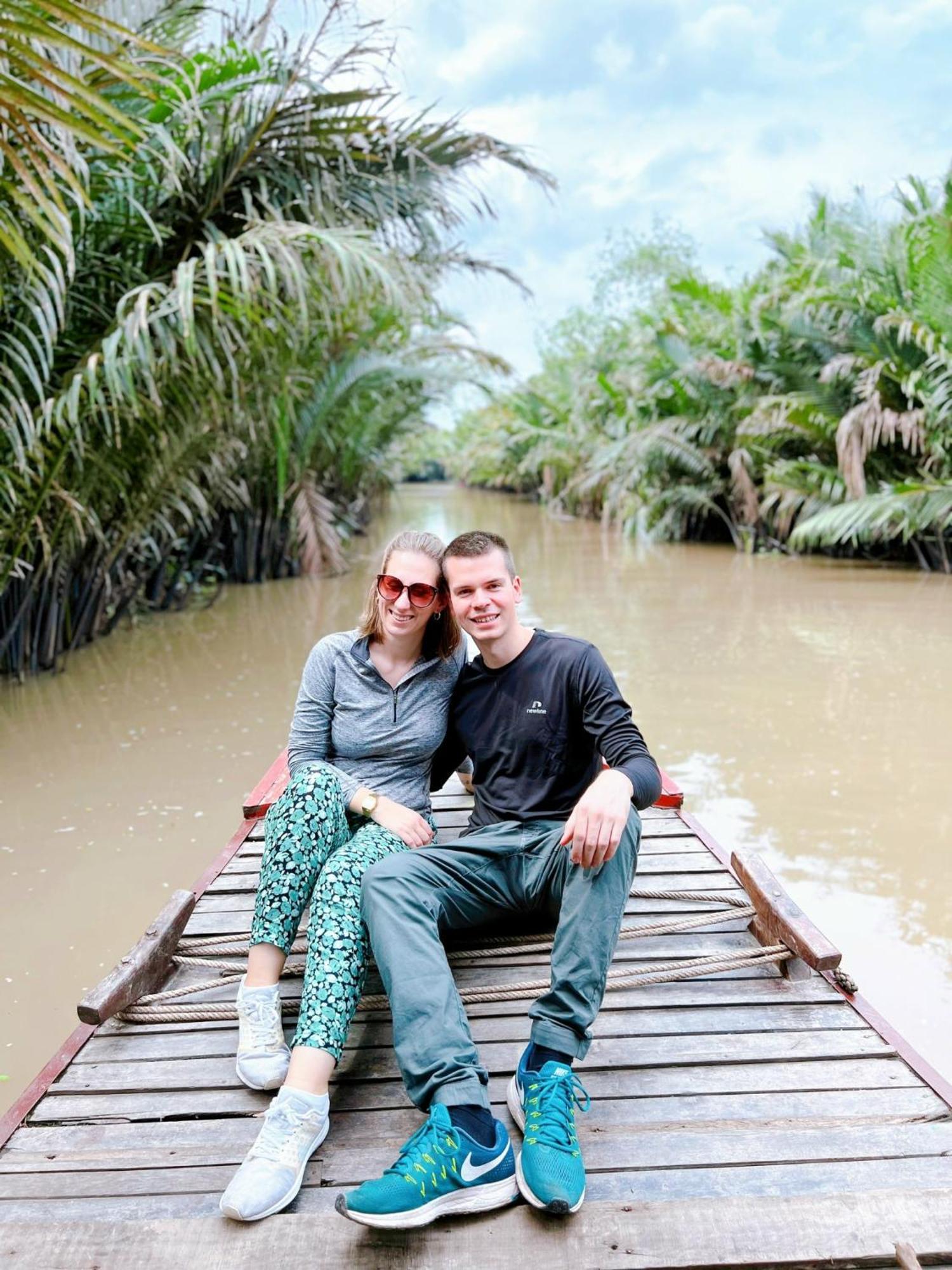 Hide Away Bungalows In Ben Tre City Exterior photo